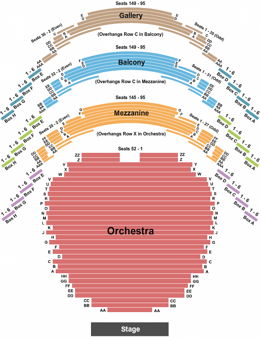 Carol Morsani Hall Lion King Seating Chart